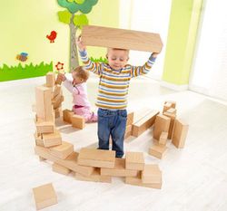 Ladrillos de madera de haya