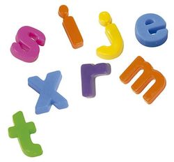 Las letras minusculas pequeñas 3.2 cm- lote de 155