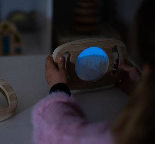 Lentes descubrimientos los colores luminiscentes