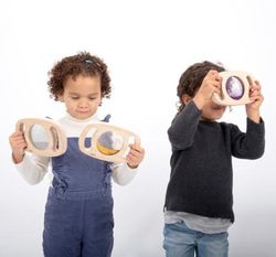 Lentes sensoriales purpurina