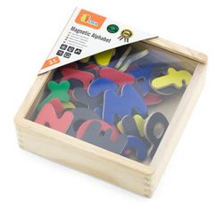 Letras magnéticas mayúsculas y minúsculas