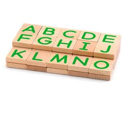 Letras mayúscula magnéticas