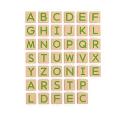 Letras mayúscula magnéticas