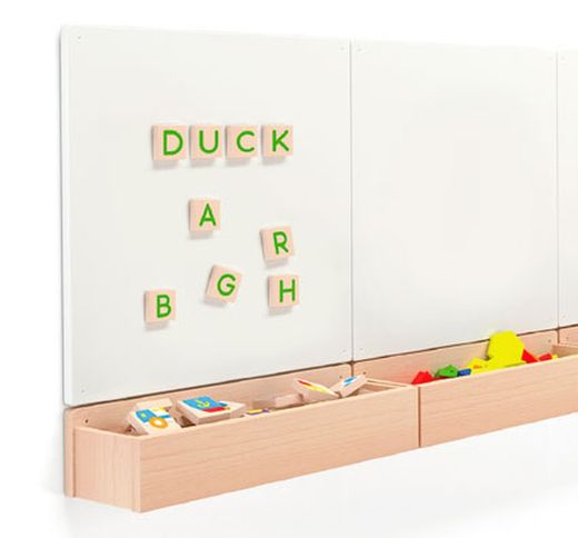Letras mayúscula magnéticas