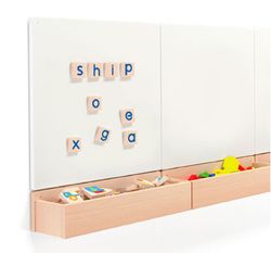 Letras minúsculas magnéticas