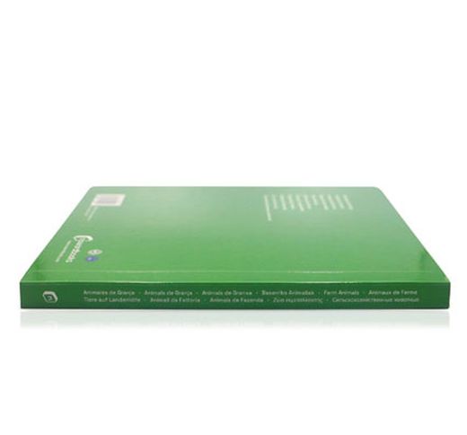 Libro imágenes reales animales de la Granja gran formato