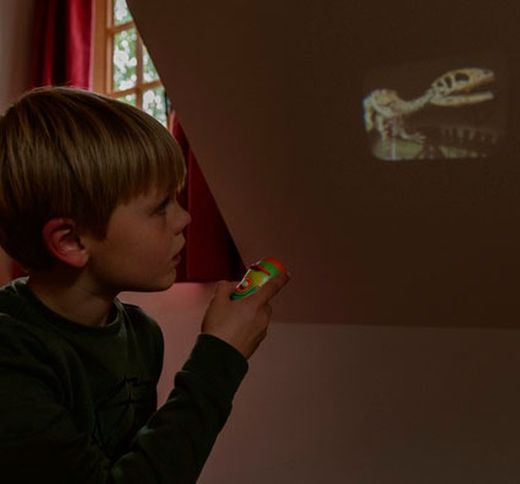 Linterna proyector dinosaurios