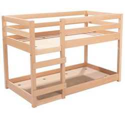 Litera alta de madera maciza