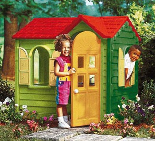 Little tikes casa infantil de exterior la cabaña