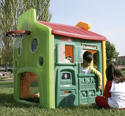 Little tikes casita exterior infantil 4 caras