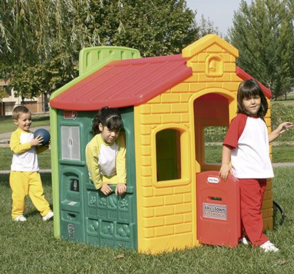 Little tikes casita exterior infantil 4 caras