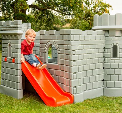 Little tikes castillo infantil de exterior con tobogan