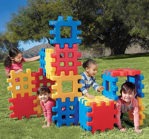 Little tikes los bloques juego de construcción infantil