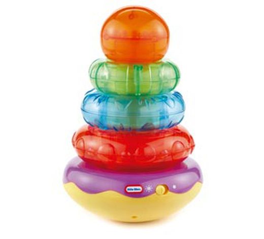 Little tikes pirámide de anillos musicales