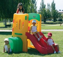 Little tikes Tobogan infantil doble multicolor