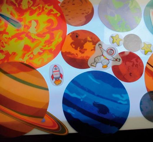 Los planetas transparentes