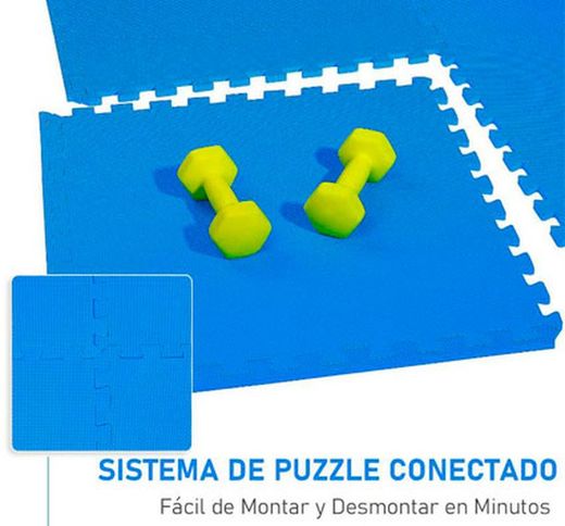 Loseta alfombra de espuma eva área de cobertura 2.88m2