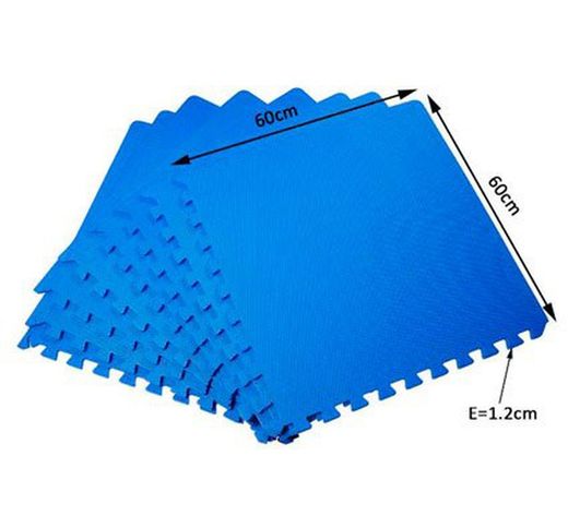 Loseta alfombra de espuma eva área de cobertura 2.88m2