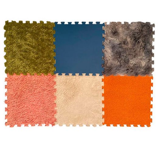 Losetas de suelo puzzle texturas