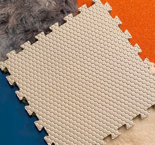 Losetas de suelo puzzle texturas