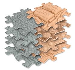 Losetas sensoriales de suelo elementos naturales