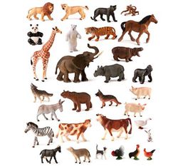 Lote 30 animales surtidos