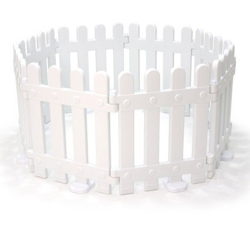 Valla para niños Valla para bebés Seguridad Plástico Protección Infantil  Puerta Espacio Sala de Juegos Rosa/Blanco : : Bebé