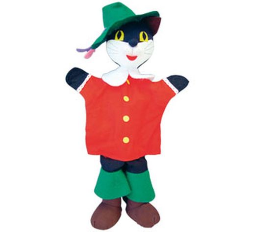 Marioneta los cuentos el gato con botas
