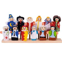 Marionetas de dedo 12 personajes