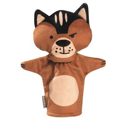 Maxi lote de marionetas infantiles los animales