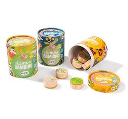 Maxi lote sellos de madera bambino