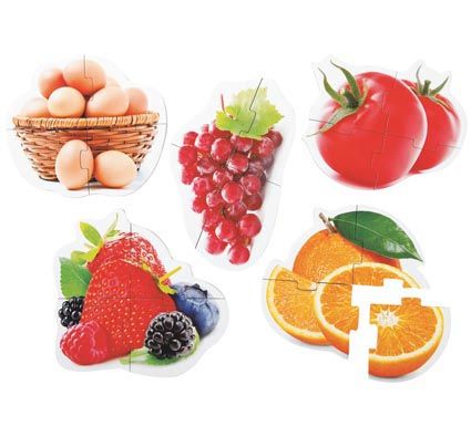 Maxi puzzles los alimentos