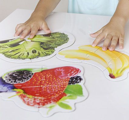 Maxi puzzles los alimentos