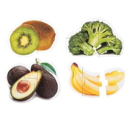 Maxi puzzles los alimentos