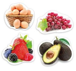 Maxi puzzles los alimentos