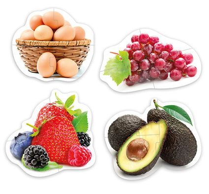 Maxi puzzles los alimentos