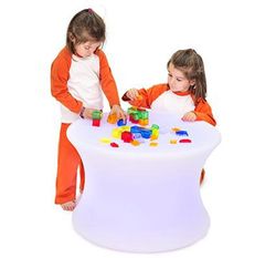 Mesa de luz led inalámbrica decorativa