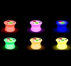 Mesa de luz led inalámbrica decorativa