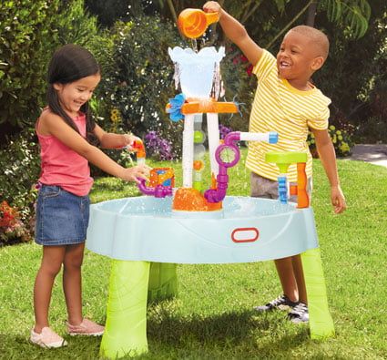 Mesa de agua las tuberias STEAM