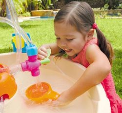 Mesa de agua las tuberias STEAM