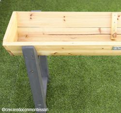Mesa de cultivo jardinera