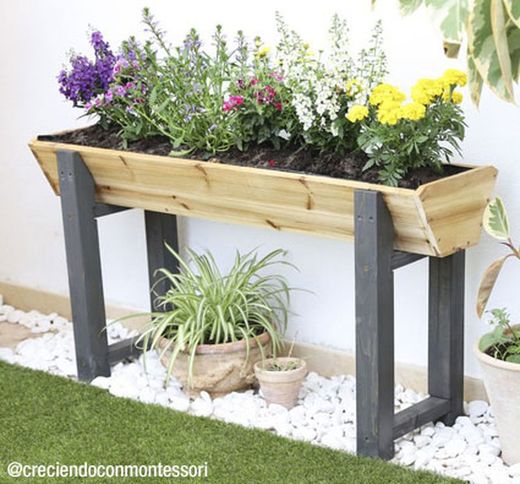 Mesa de cultivo jardinera