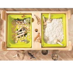 Mesa de exploración infantil Los Elementos