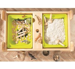 Mesa de exploración infantil Los Elementos