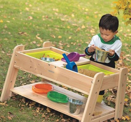 Mesa de exploración infantil Los Elementos