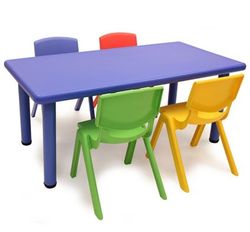 Mesa funny rectangular talla 1