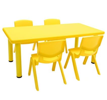 Mesa funny rectangular talla 1