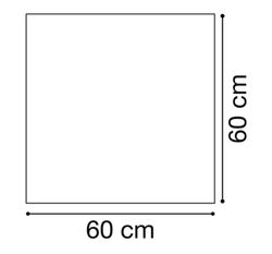 Mesa cuadrada infantil de madera 60x60cm