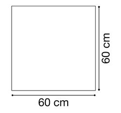 Mesa cuadrada infantil de madera 60x60cm