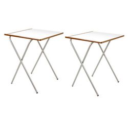 Mesa Plegable Estudio  60 x 60 cm - Pack 2 unidades